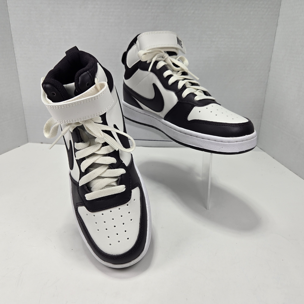 * NEW* Nike Court Borough Mid 2 GS Purple White Black Sneakers Size 5 Youth